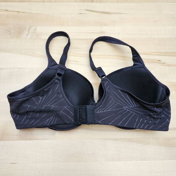 BALI 3T62 Passion For Comfort Worry Free Underwire Size 34B Bra BLACK RN 15763 - Picture 2 of 6